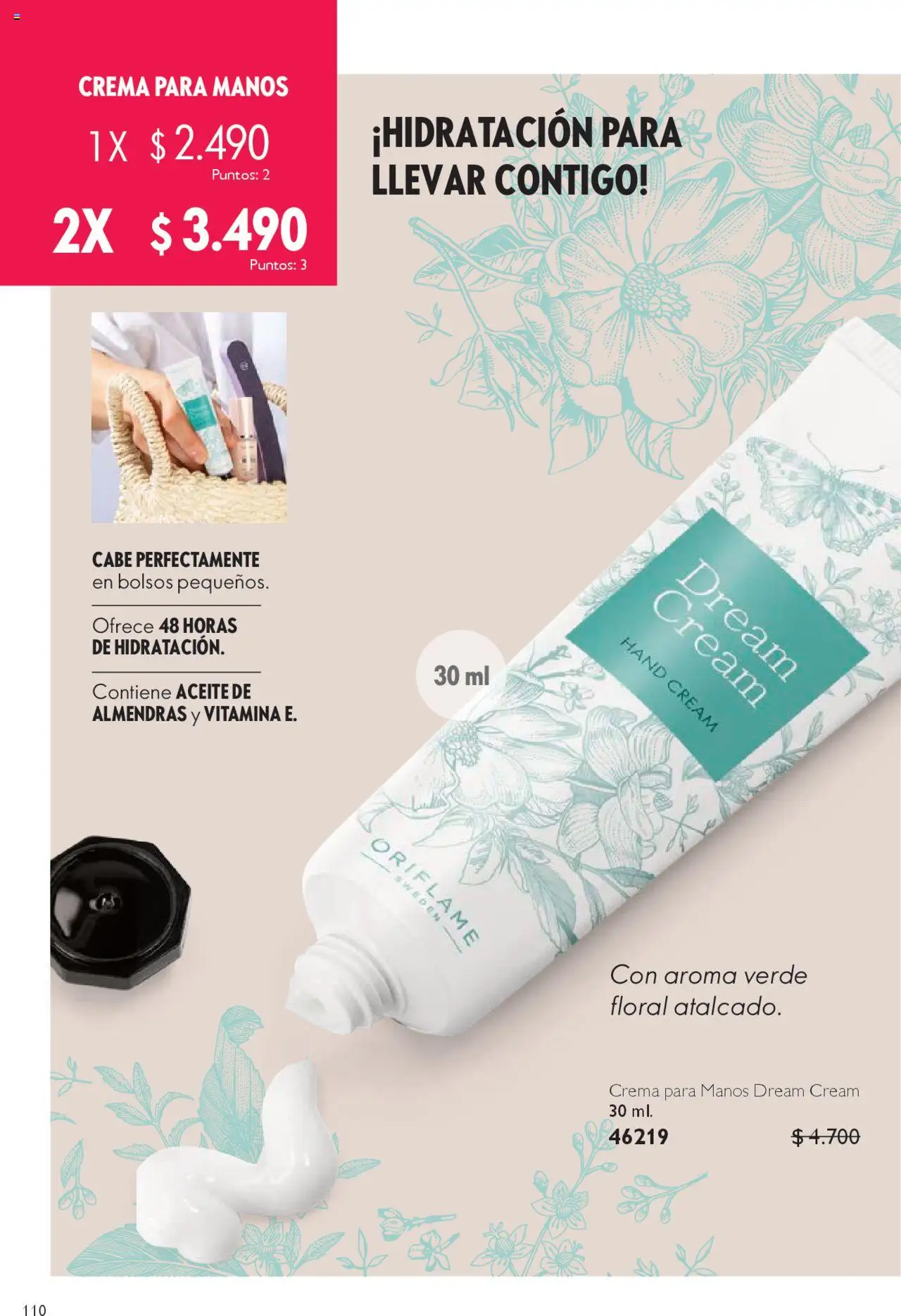 Oriflame catálogo │ válido desde el 04.10.2025 | Página: 110 | Productos: Almendras, Aceite, Crema