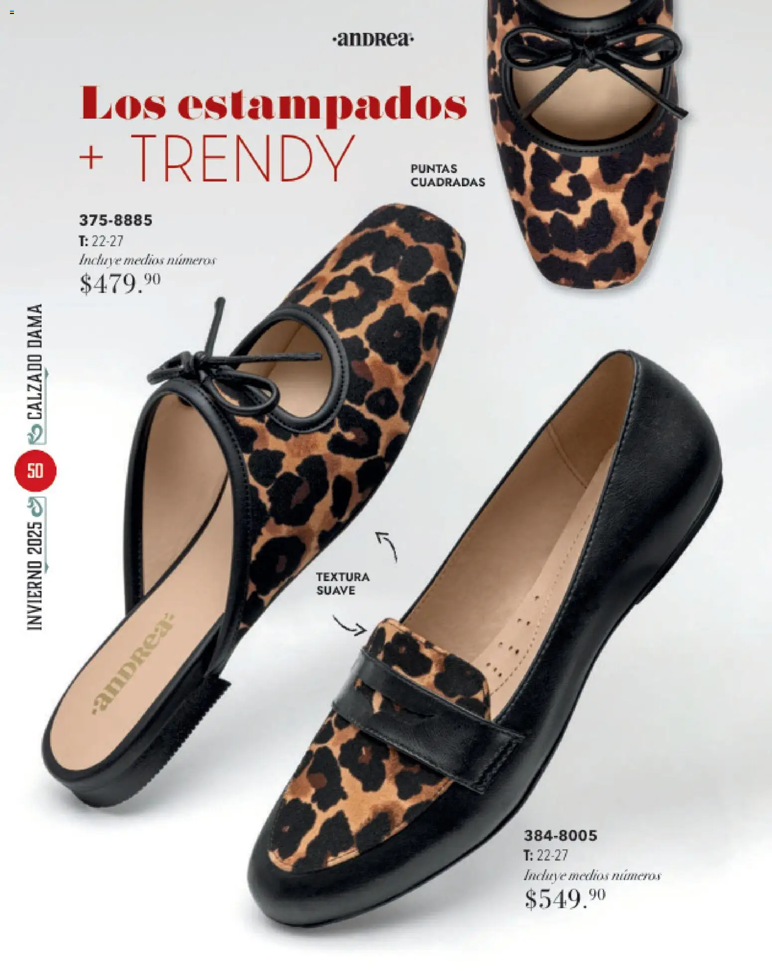 Nuevas ofertas de Andrea válidas en toda la República Mexicana desde el 26.11.2025. ¡Encuentra las mejores ofertas en Andrea catálogo Invierno! | Página: 50