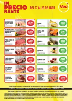 Vista previa Vea - Oferta semanal  válido desde el 27.04.2026