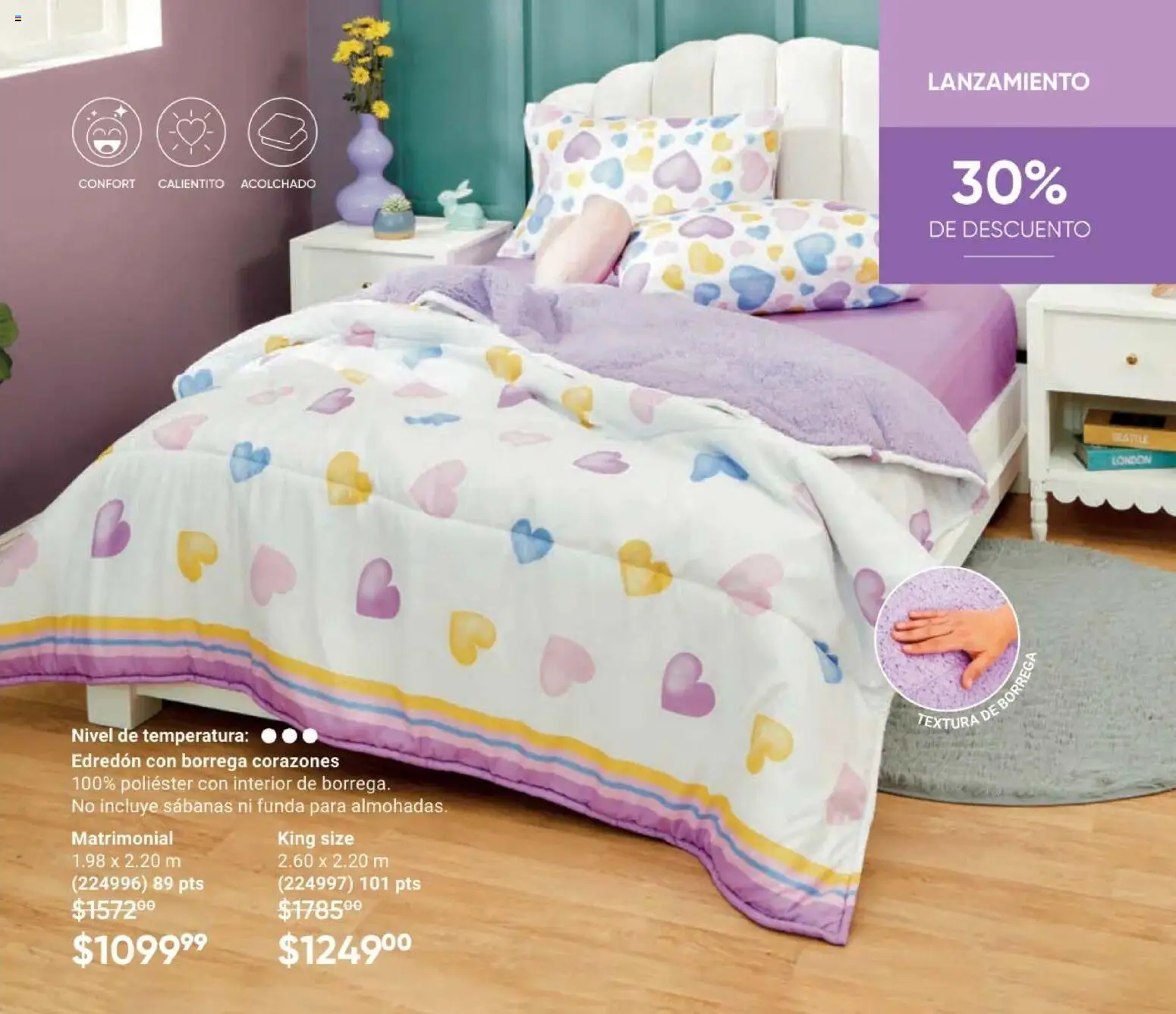 Nuevas ofertas de AVON válidas en toda la República Mexicana desde el 10.01.2026. ¡Encuentra las mejores ofertas en AVON Casa & Estilo 2 2026! | Página: 13 | Productos: Funda, Sabanas, Acolchado