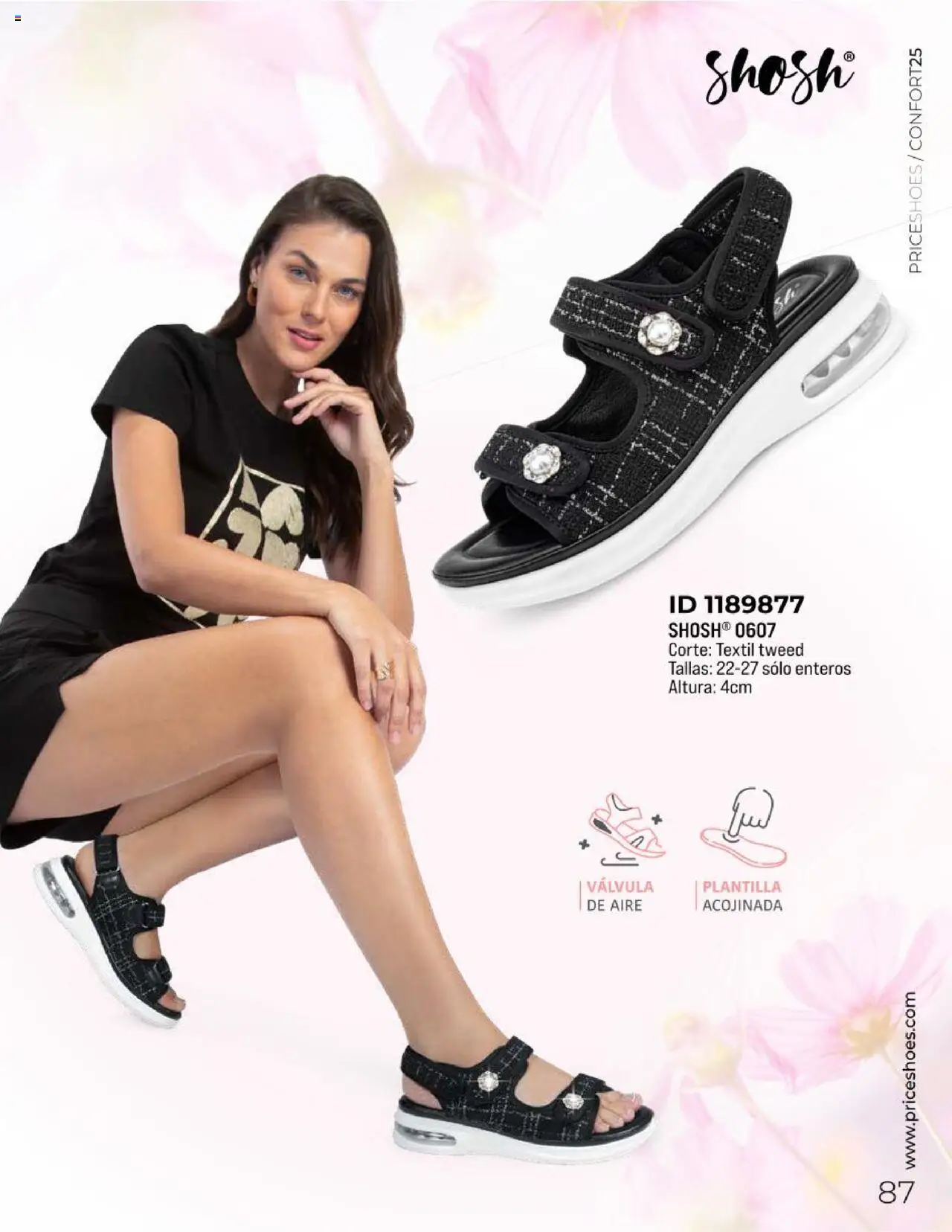 Nuevas ofertas de Price Shoes válidas en toda la República Mexicana desde el 10.02.2025. ¡Encuentra las mejores ofertas en Price Shoes catálogo Confort! | Página: 87 | Productos: Válvula