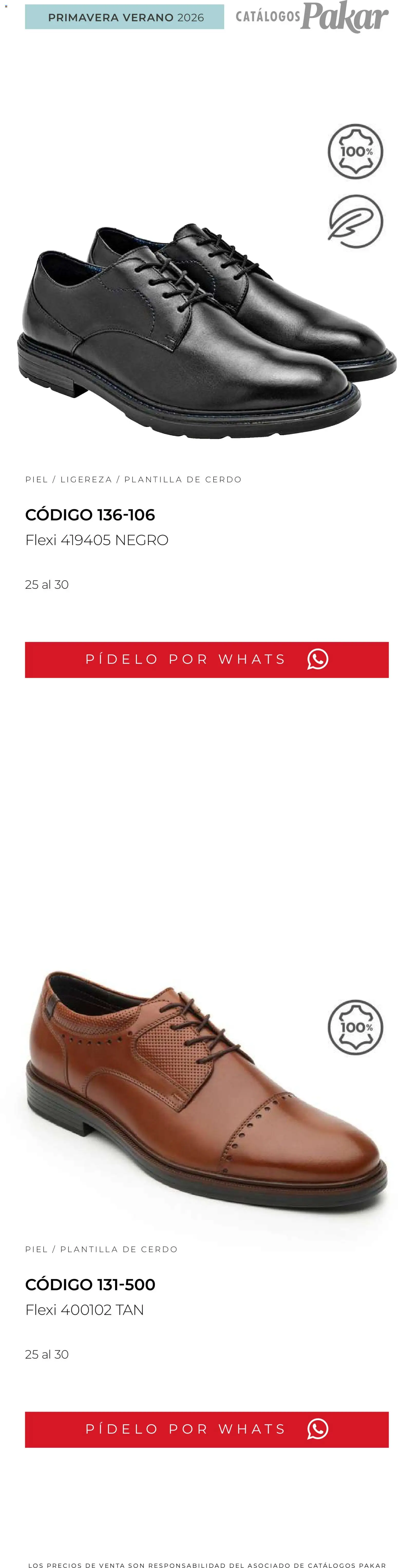 Nuevas ofertas de SC Pakar válidas en toda la República Mexicana desde el 04.03.2026. ¡Encuentra las mejores ofertas en SC Pakar catálogo Flexi PV26! | Página: 222 | Productos: Cerdo