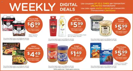 Preview of Smith's weekly ads valid from 22.04.2026 | Page: 6 | Products: Corn, Butter, Chocolate, Body Wash
