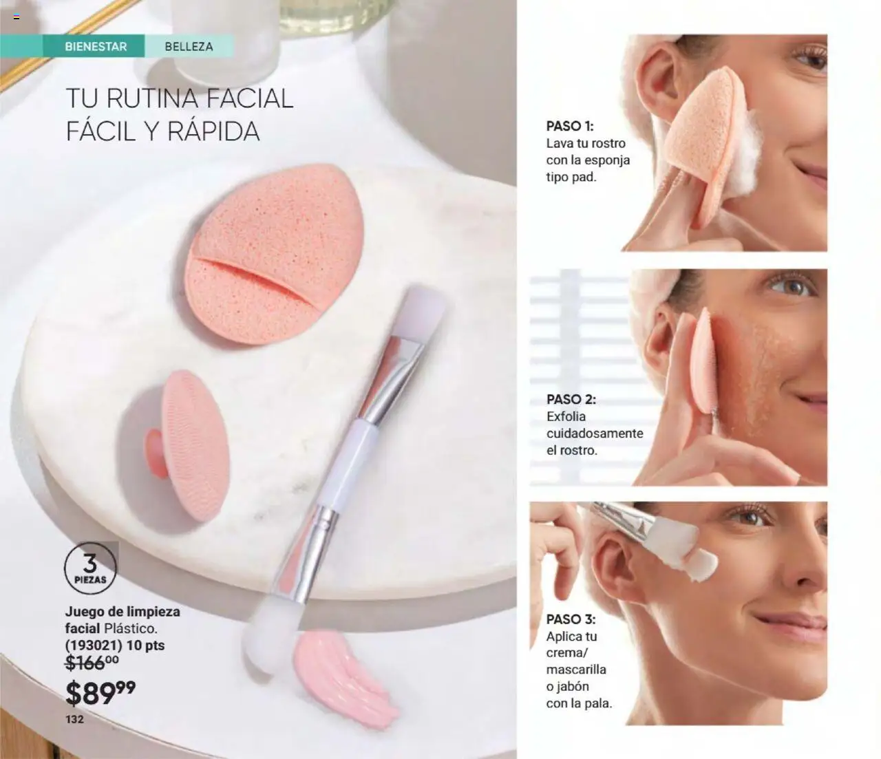 Nuevas ofertas de AVON válidas en toda la República Mexicana desde el 09.08.2025. ¡Encuentra las mejores ofertas en AVON - Casa & Estilo 13 2025! | Página: 134 | Productos: Esponja, Juego, Mascarilla, Jabón