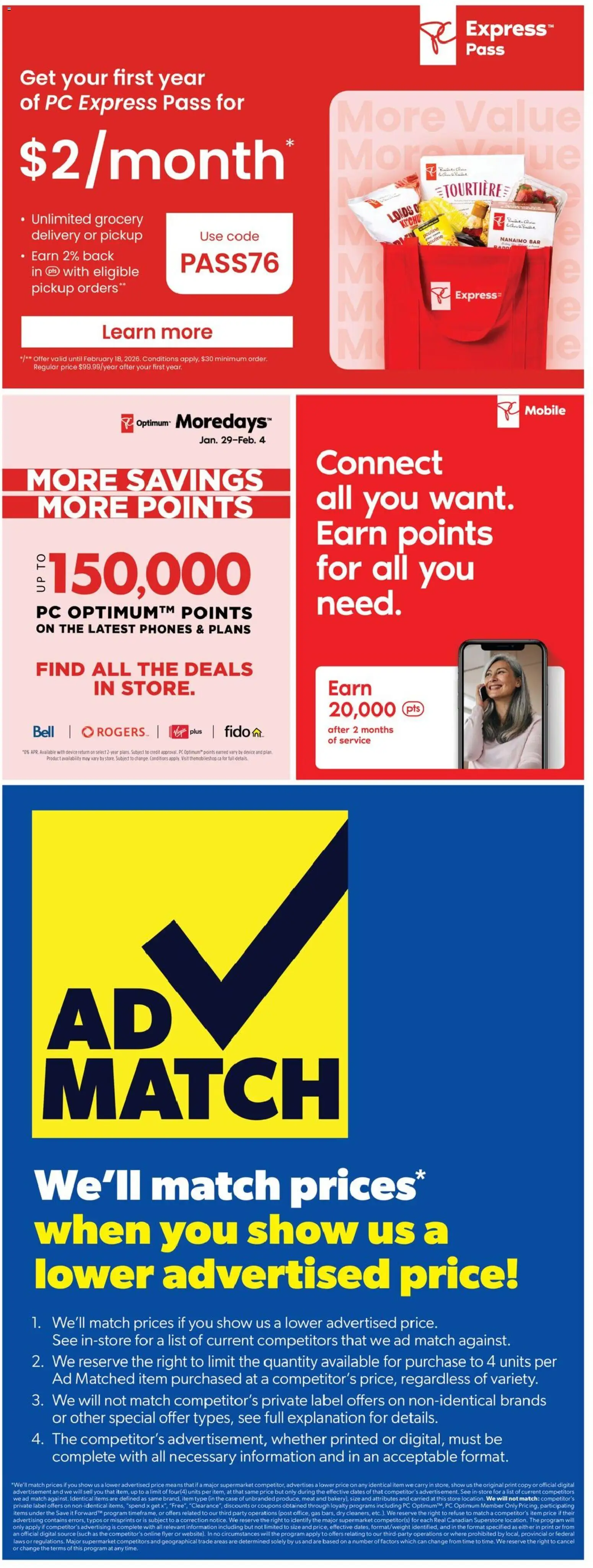 Real Canadian Superstore flyer valid from 29.01.2026 | Page: 37 | Products: PC, Case