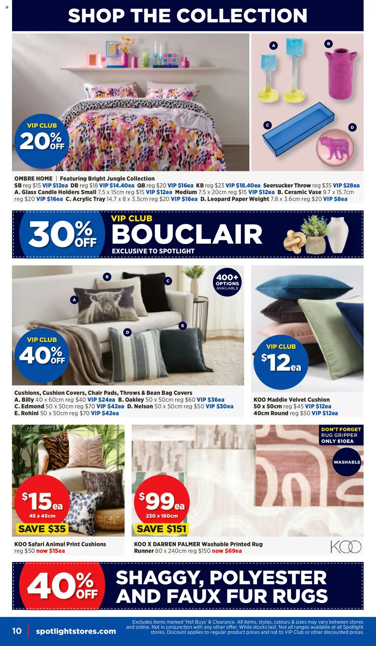 Spotlight catalogue - valid from 24.09.2025 | Page: 10 | Products: Cushion, Fur, Bag, Weight