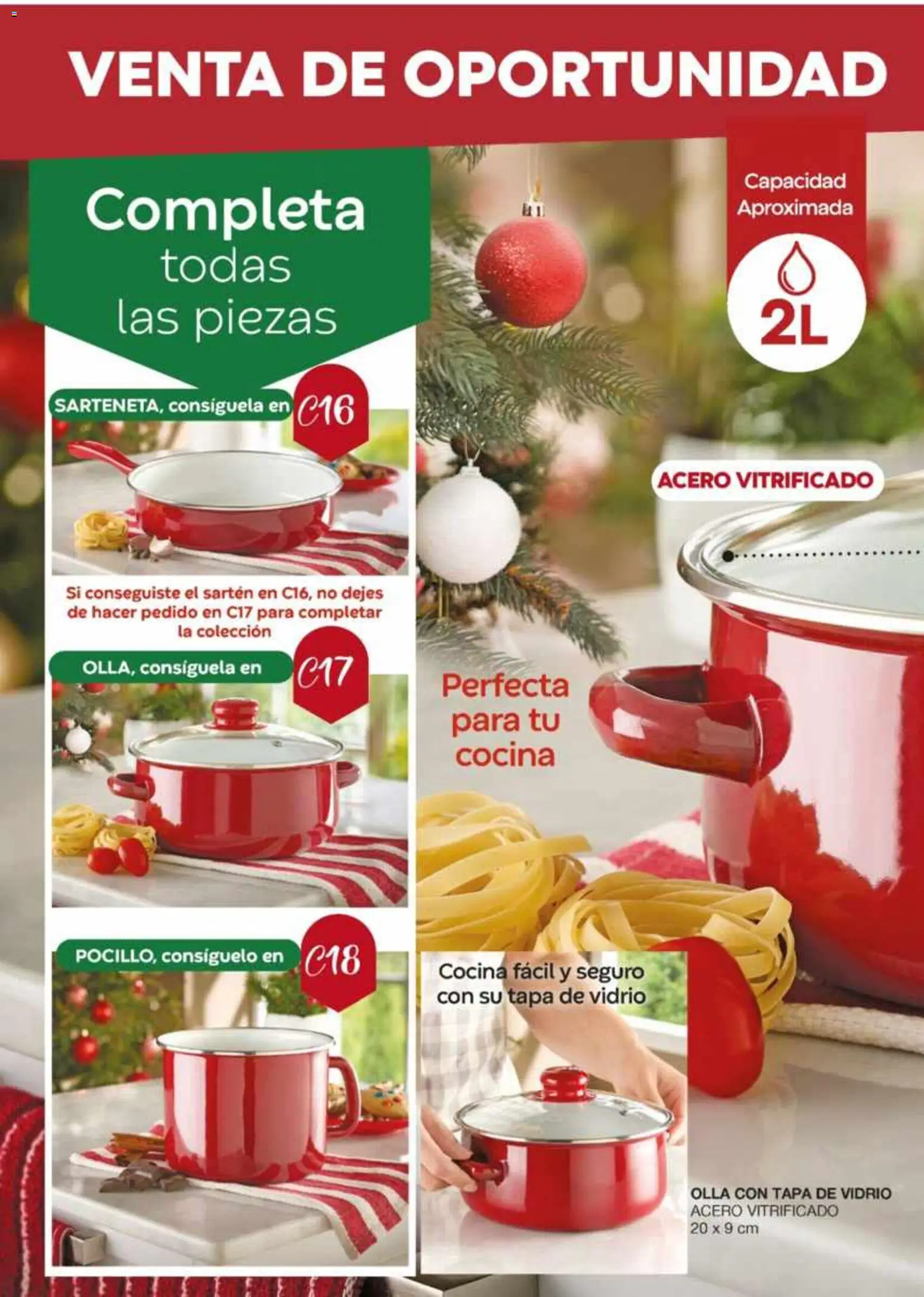 Nuevas ofertas de Fuller válidas en toda la República Mexicana desde el 26.11.2025. ¡Encuentra las mejores ofertas en Fuller Revista Gana Más C17! | Página: 8 | Productos: Cocina, Sartén, Olla
