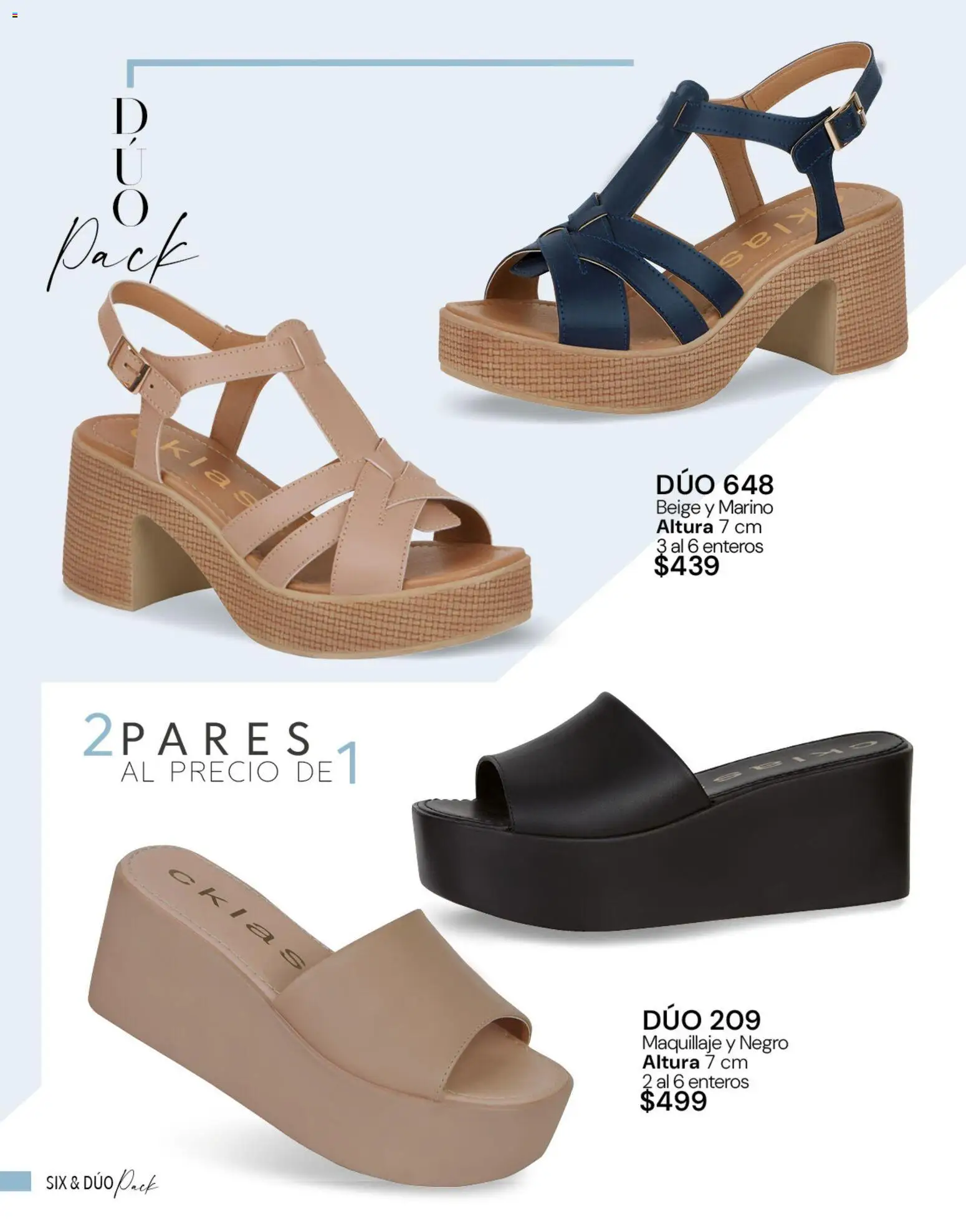 Nuevas ofertas de Cklass válidas en toda la República Mexicana desde el 05.03.2026. ¡Encuentra las mejores ofertas en Cklass catálogo Complemento Verano Calzado! | Página: 50 | Productos: Maquillaje