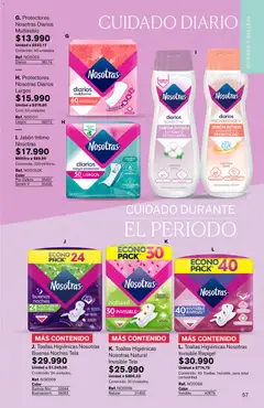 Leonisa catálogo C06-7/2026 -  Vista previa de la revista de la tienda Leonisa valido desde el 03.04.2026 | Página: 57 | Productos: Algodón, Toallas, Jabón