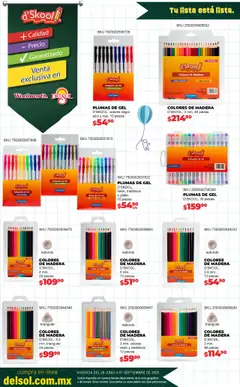 Nuevas ofertas de Del Sol y Woolworth válidas en toda la República Mexicana desde el 26.06.2025. ¡Encuentra las mejores ofertas en Del Sol y Woolworth catálogo Toda Tu Lista Está Lista En Tiendas! | Página: 6
