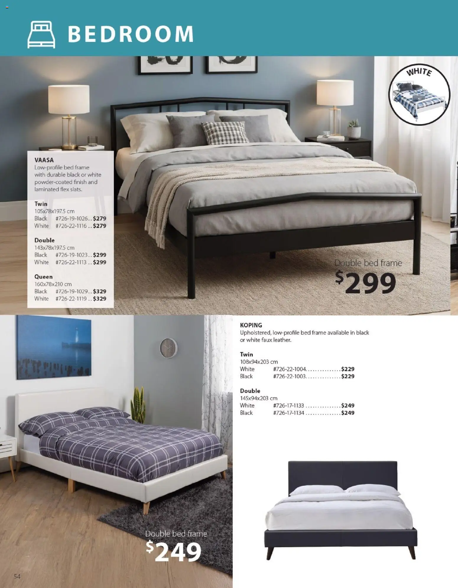 JYSK flyer valid from 01.01.2026 | Page: 54 | Products: Bed