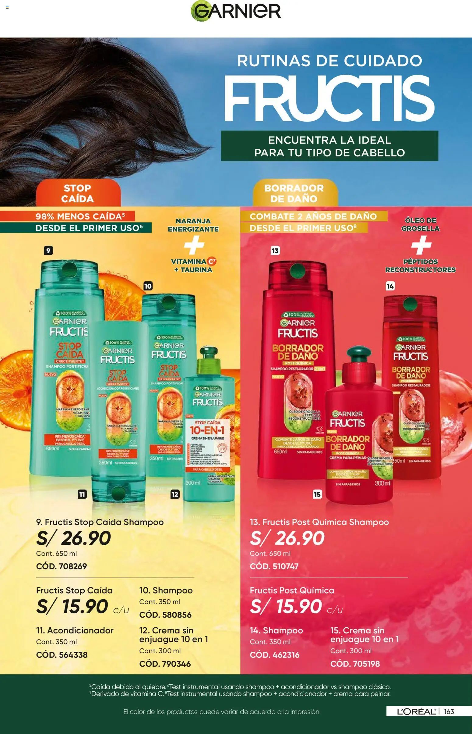 Catálogo Azzorti válido desde 14.04.2026 | Página: 167 | Productos: Shampoo, Acondicionador, Crema