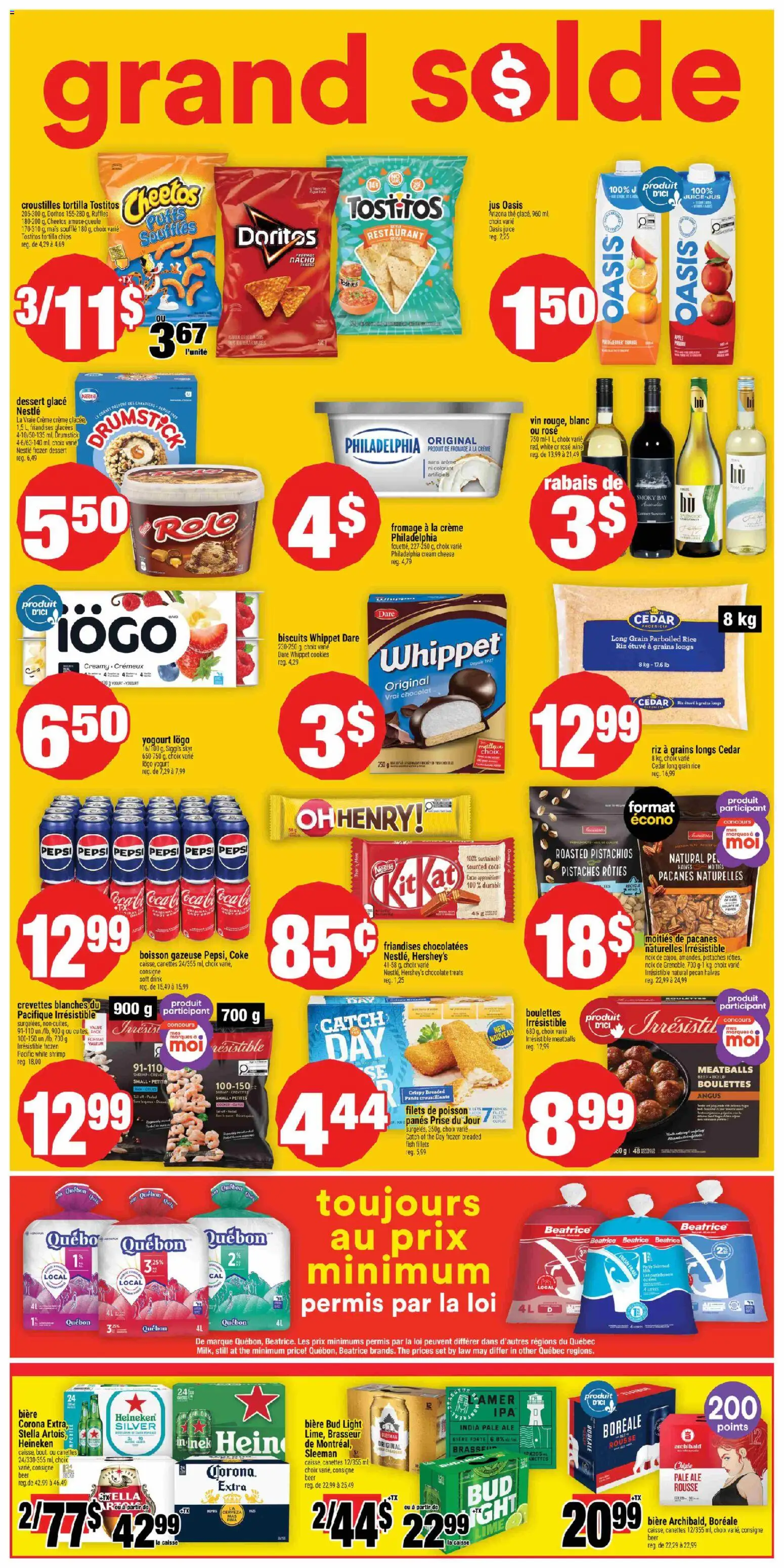 Super C flyer valid from 05.03.2026 | Page: 2 | Products: Fish, Cookies, Chocolate, Wine