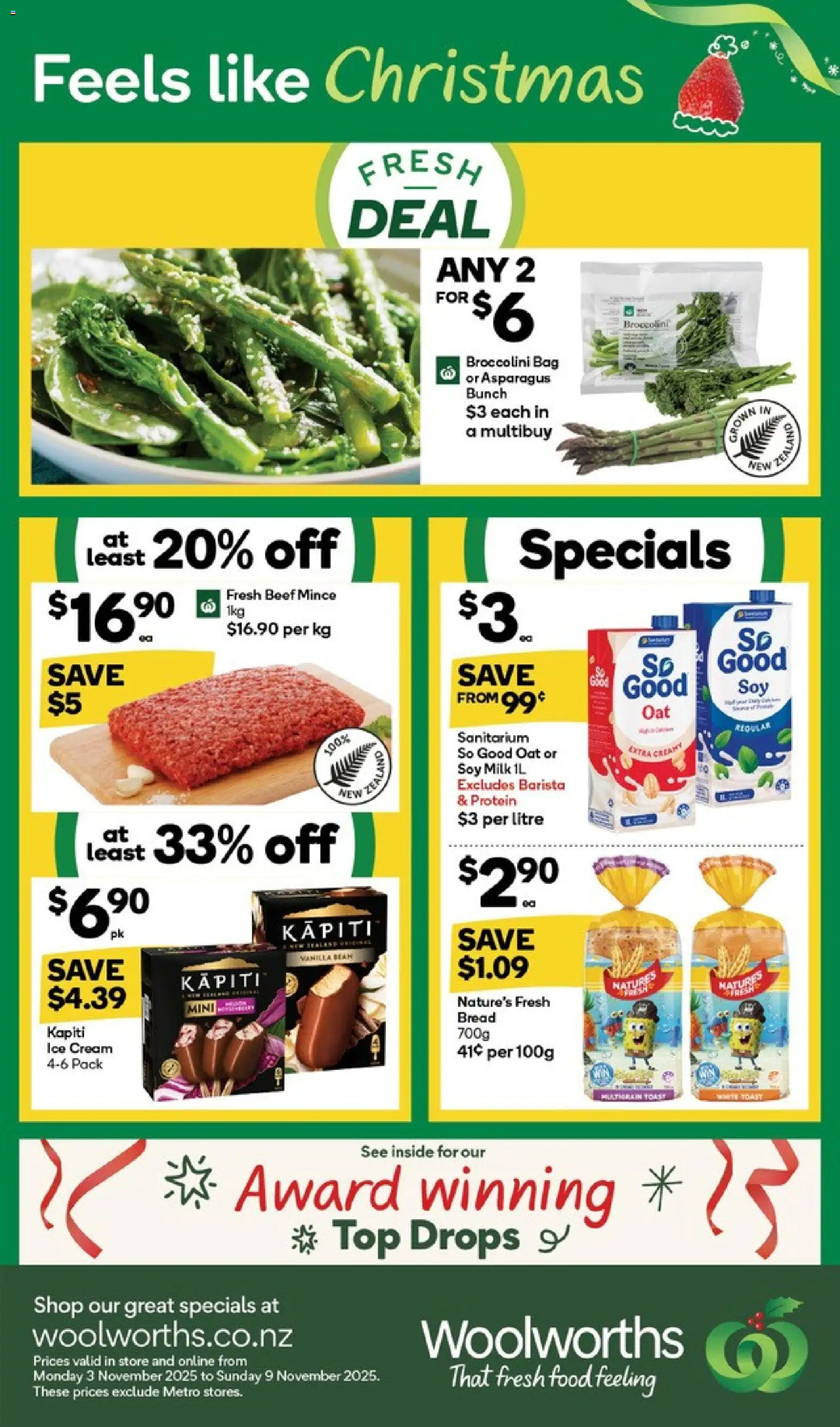 Woolworths catalogue from 03.11.2025 | Page: 1