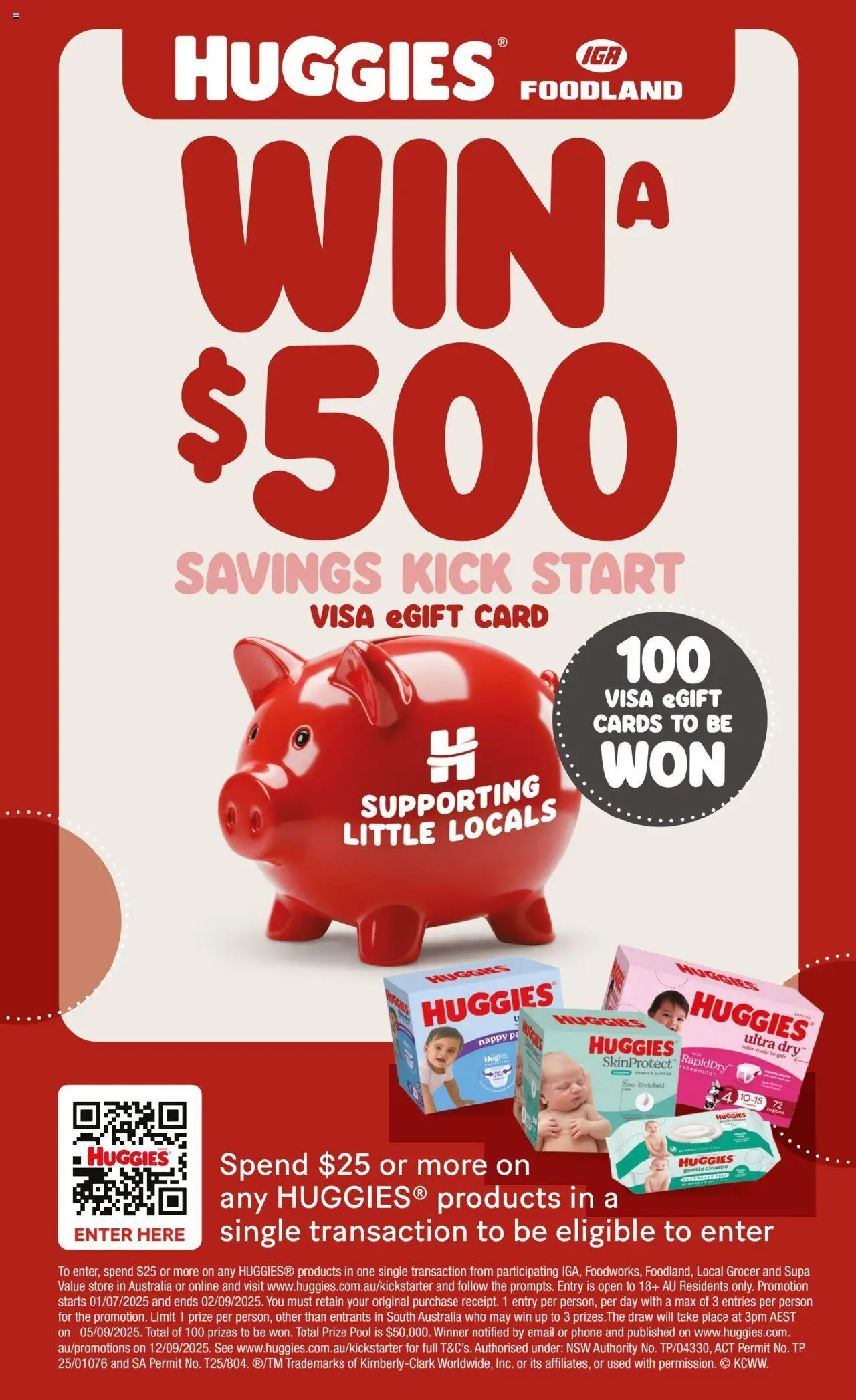 Foodland catalogue - valid from 13.08.2025 | Page: 18 | Products: Nappies, Phone