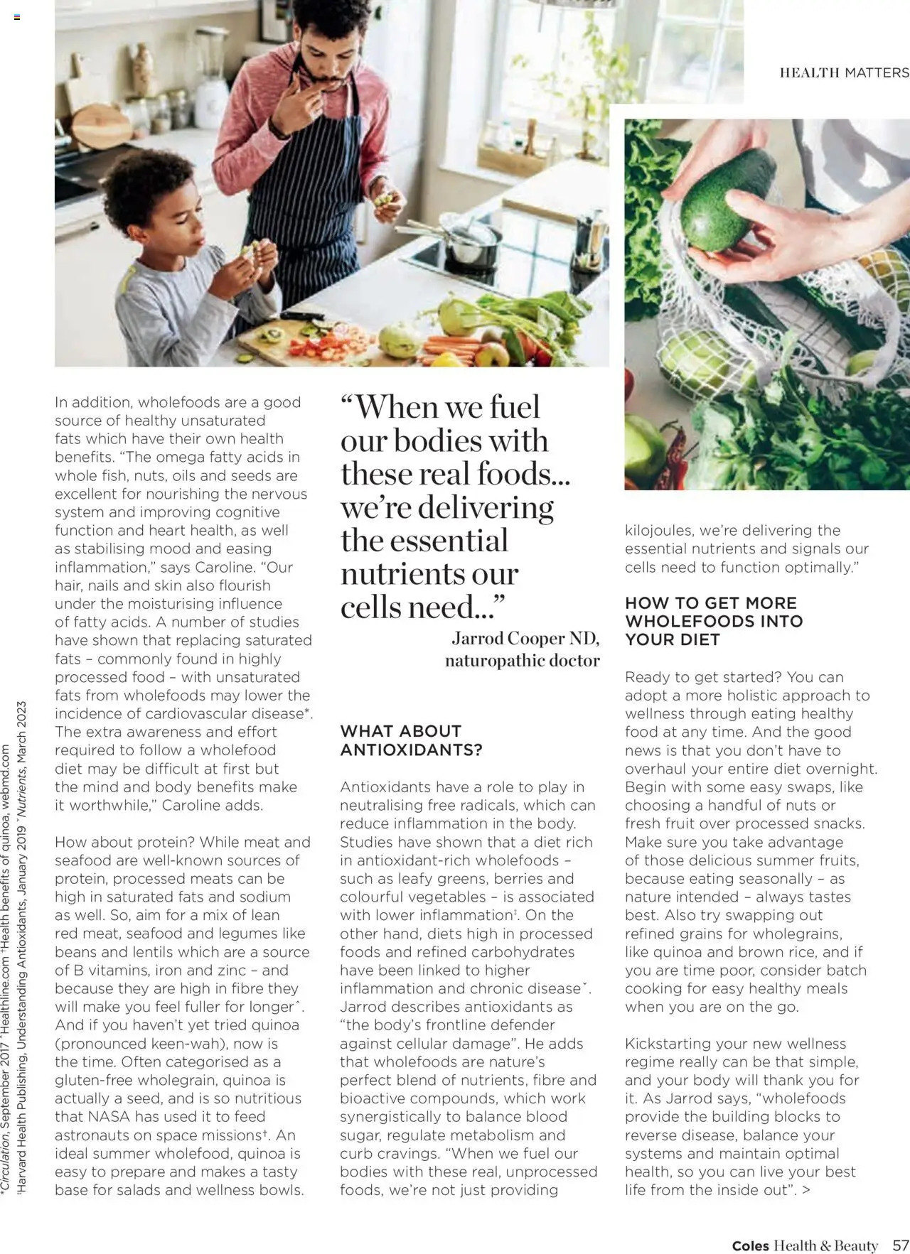 Coles catalogue - valid from 06.01.2025 | Page: 57 | Products: Nuts, Vegetables, Nutrients, Zinc