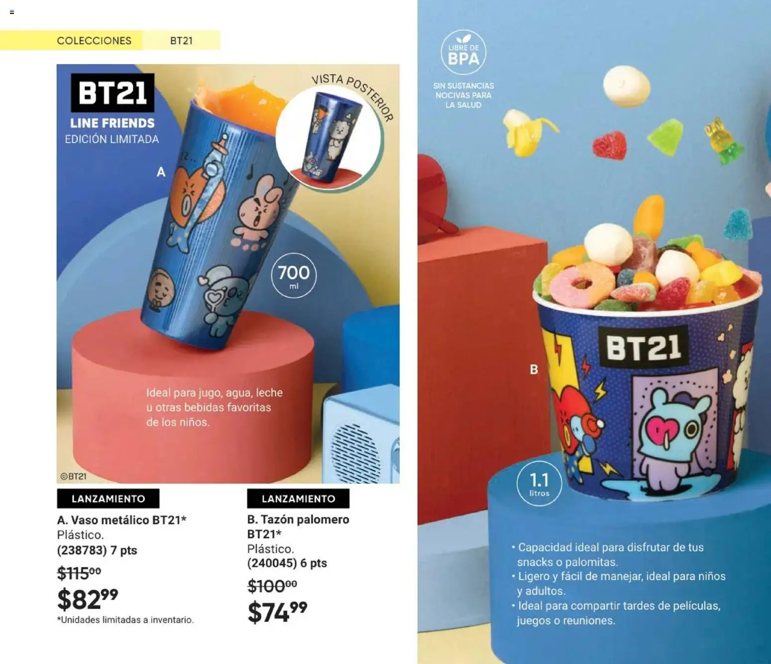 Nuevas ofertas de AVON válidas en toda la República Mexicana desde el 24.04.2026. ¡Encuentra las mejores ofertas en AVON Casa & Estilo 7 2026! | Página: 24 | Productos: Leche, Bowl