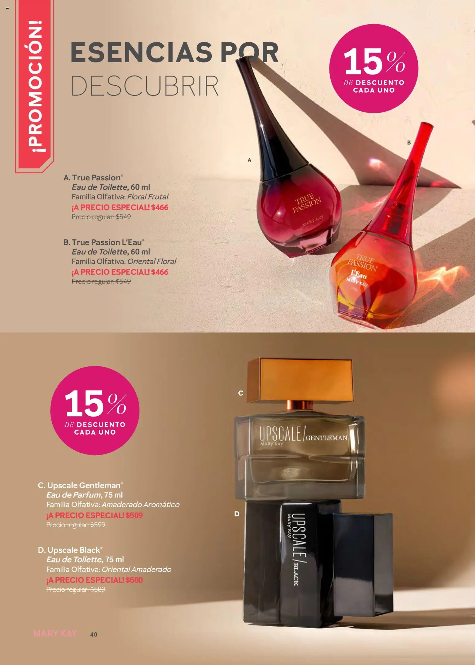 Nuevas ofertas de Mary Kay válidas en toda la República Mexicana desde el 01.03.2026. ¡Encuentra las mejores ofertas en Mary Kay catálogo! | Página: 40