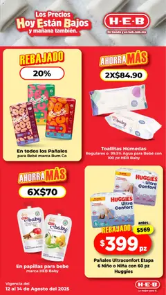 Nuevas ofertas de H-E-B válidas en toda la República Mexicana desde el 12.08.2025. ¡Encuentra las mejores ofertas en H-E-B - Folleto! | Página: 7
