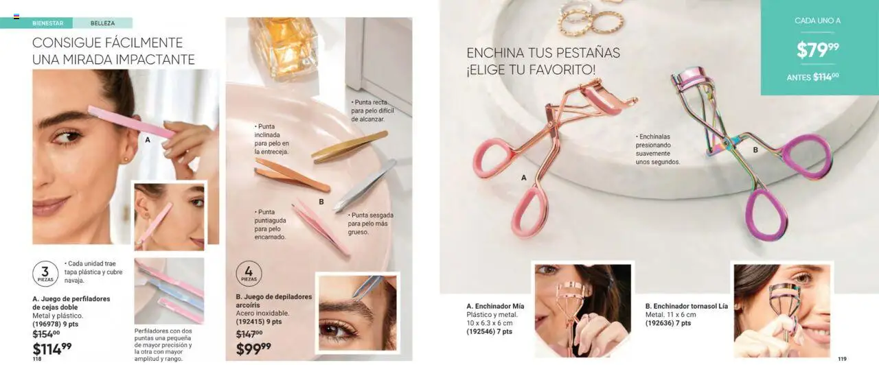 Nuevas ofertas de AVON válidas en toda la República Mexicana desde el 11.07.2025. ¡Encuentra las mejores ofertas en AVON casa & Estilo 11 2025! | Página: 60 | Productos: Juego