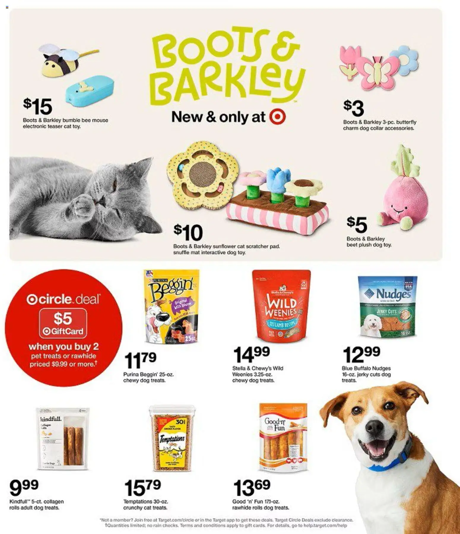 Target Weekly Ad - valid from 01.03.2026 | Page: 40 | Products: Cat Scratcher, Boots, Beet, Mouse