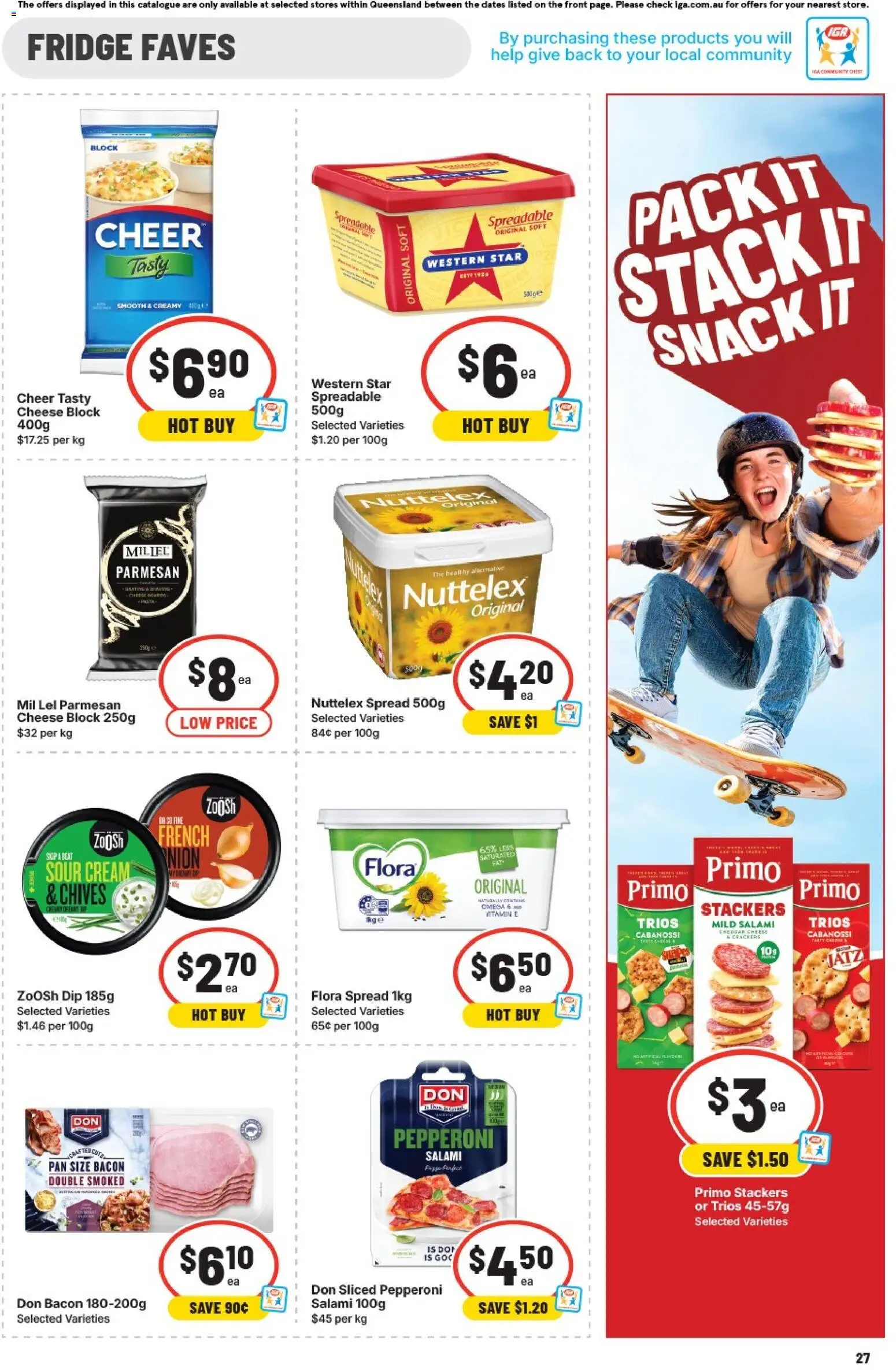 IGA catalogue - valid from 21.01.2026 | Page: 23 | Products: Bacon, Crackers, Cream, Vitamin
