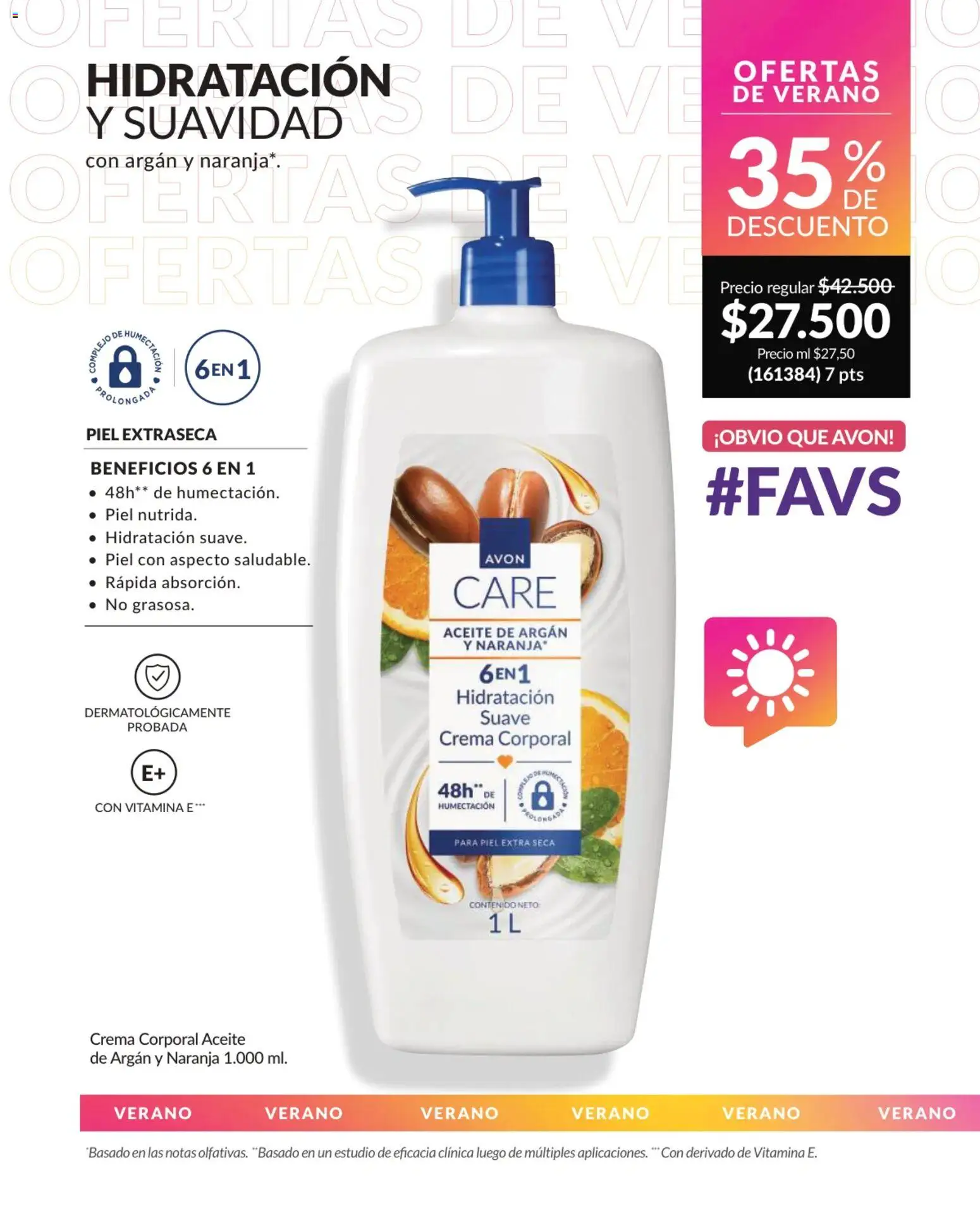Avon revista - valida desde el 02.01.2026 | Página: 131 | Productos: Crema, Aceite