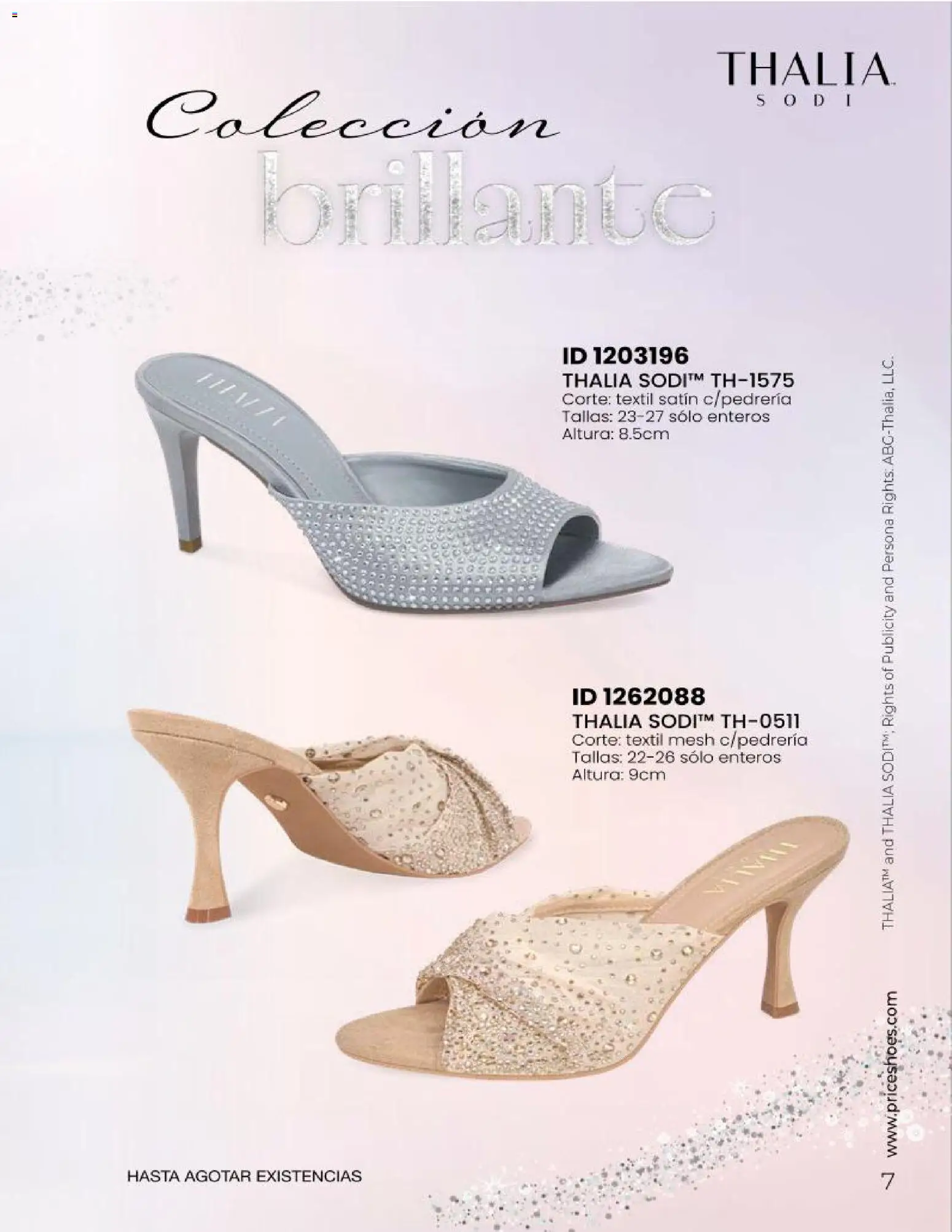 Nuevas ofertas de Price Shoes válidas en toda la República Mexicana desde el 23.04.2026. ¡Encuentra las mejores ofertas en Price Shoes catálogo Sandalias Fiesta & Vestir! | Página: 7