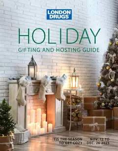 Preview of London Drugs - Specialty Cozy Christmas Catalogue from shop London Drugs valid from 12.11.2025