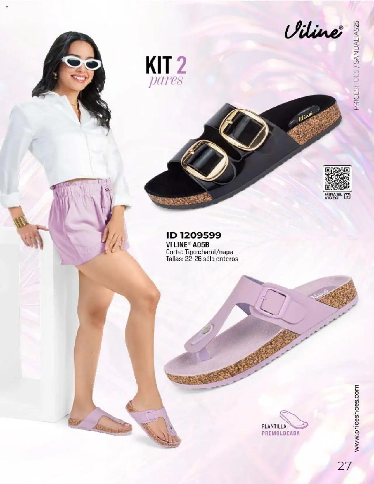 Nuevas ofertas de Price Shoes válidas en toda la República Mexicana desde el 11.03.2025. ¡Encuentra las mejores ofertas en Price Shoes catálogo Sandalias Kits 2025! | Página: 27 | Productos: Video