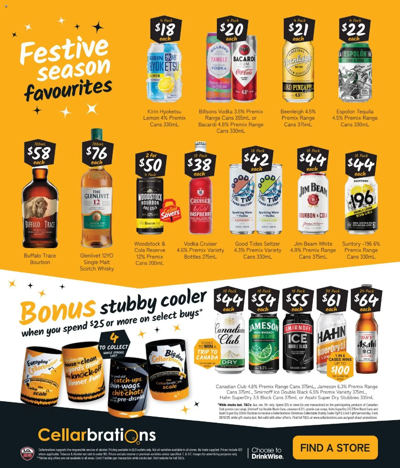 Cellarbrations catalogue - valid from 15.12.2025 | Page: 8 | Products: Bourbon, Water, Raspberry, Scale
