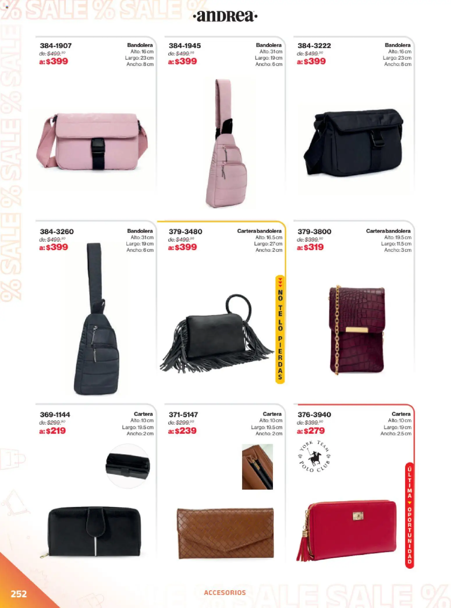 Nuevas ofertas de Andrea válidas en toda la República Mexicana desde el 21.12.2025. ¡Encuentra las mejores ofertas en Andrea catálogo Outlet! | Página: 252