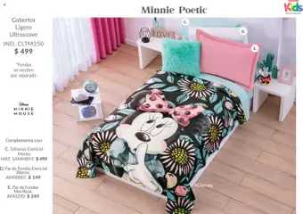 Vista previa de Colchas Concord catálogo Kids, nuevo folleto de la tienda, válido en México a partir del 01.02.2026 | Página: 91 | Productos: Cobertor, Mouse, Sabanas