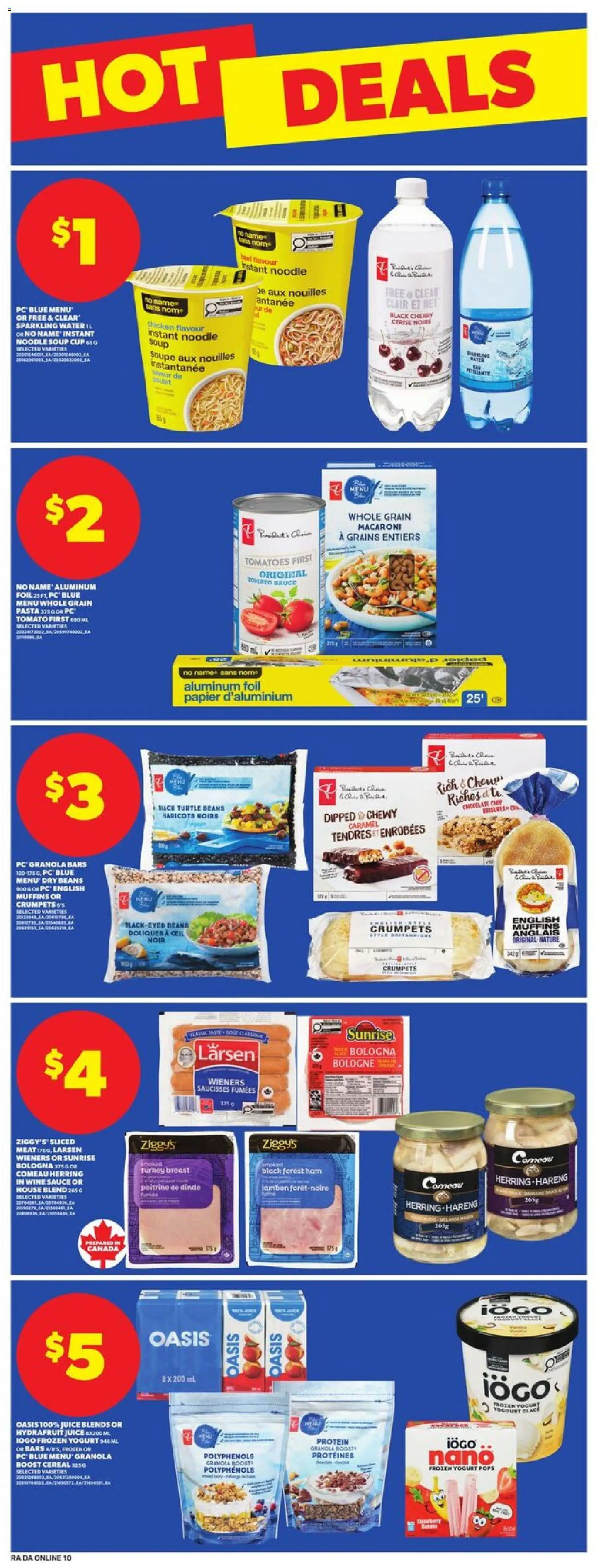 Atlantic Superstore flyer valid from 06.11.2025 | Page: 17 | Products: Pasta, PC, Chicken, Tomatoes