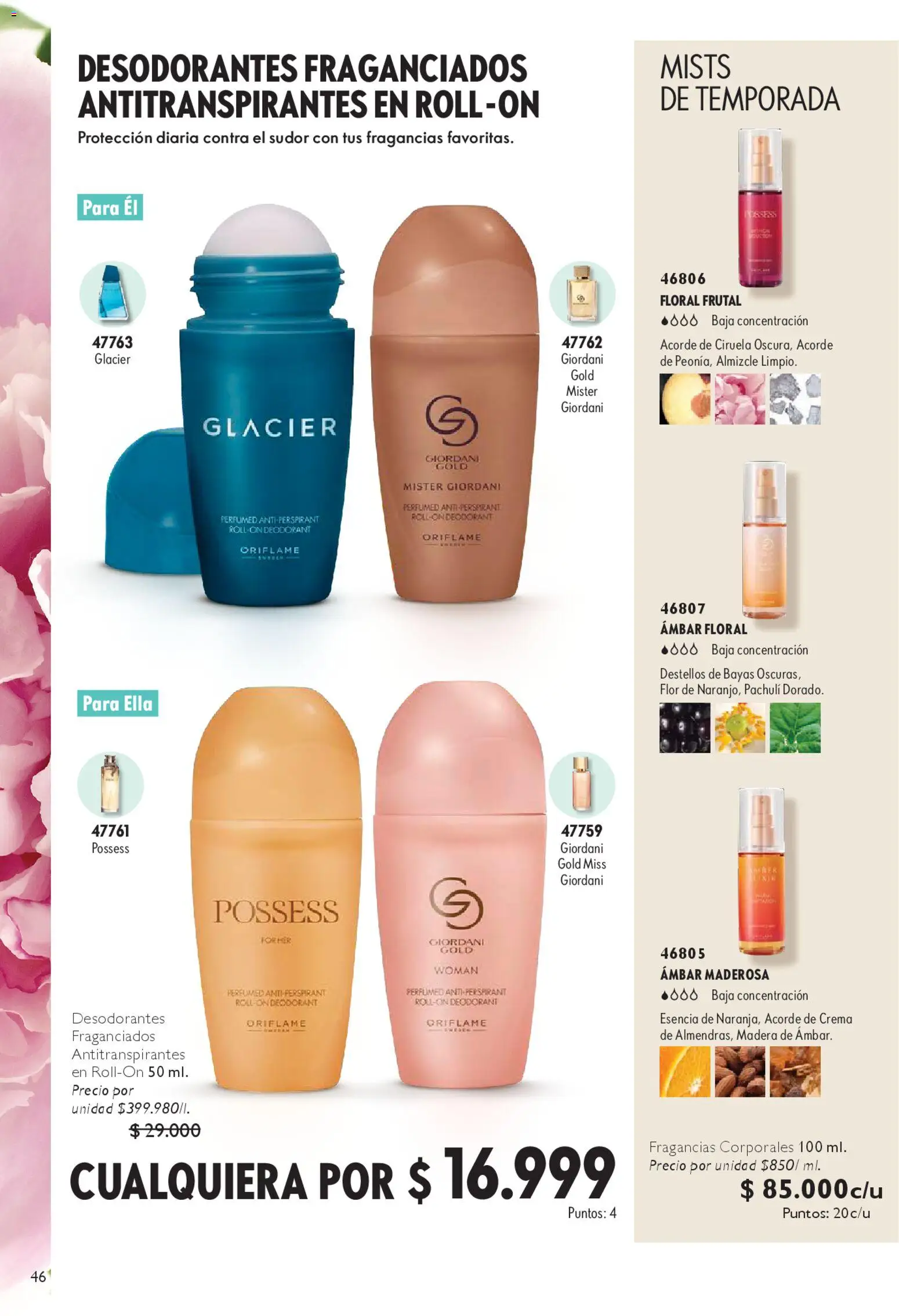 Oriflame revista - valida desde el 07.03.2026 | Página: 46 | Productos: Crema