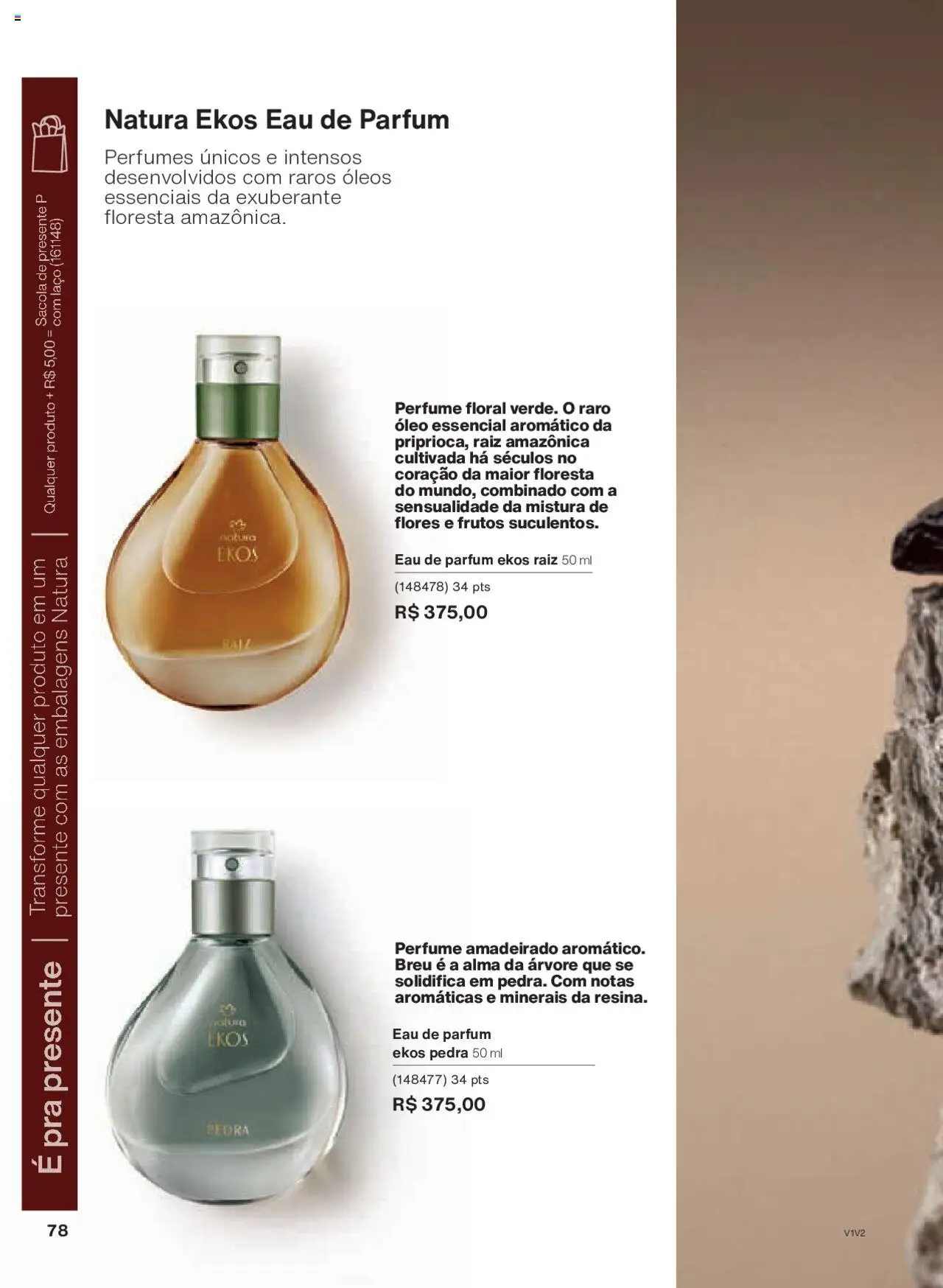 Natura Folheto - válido de 14.10.2025 | Página: 78 | Produtos: Perfume, Flores, Óleo, Perfumes