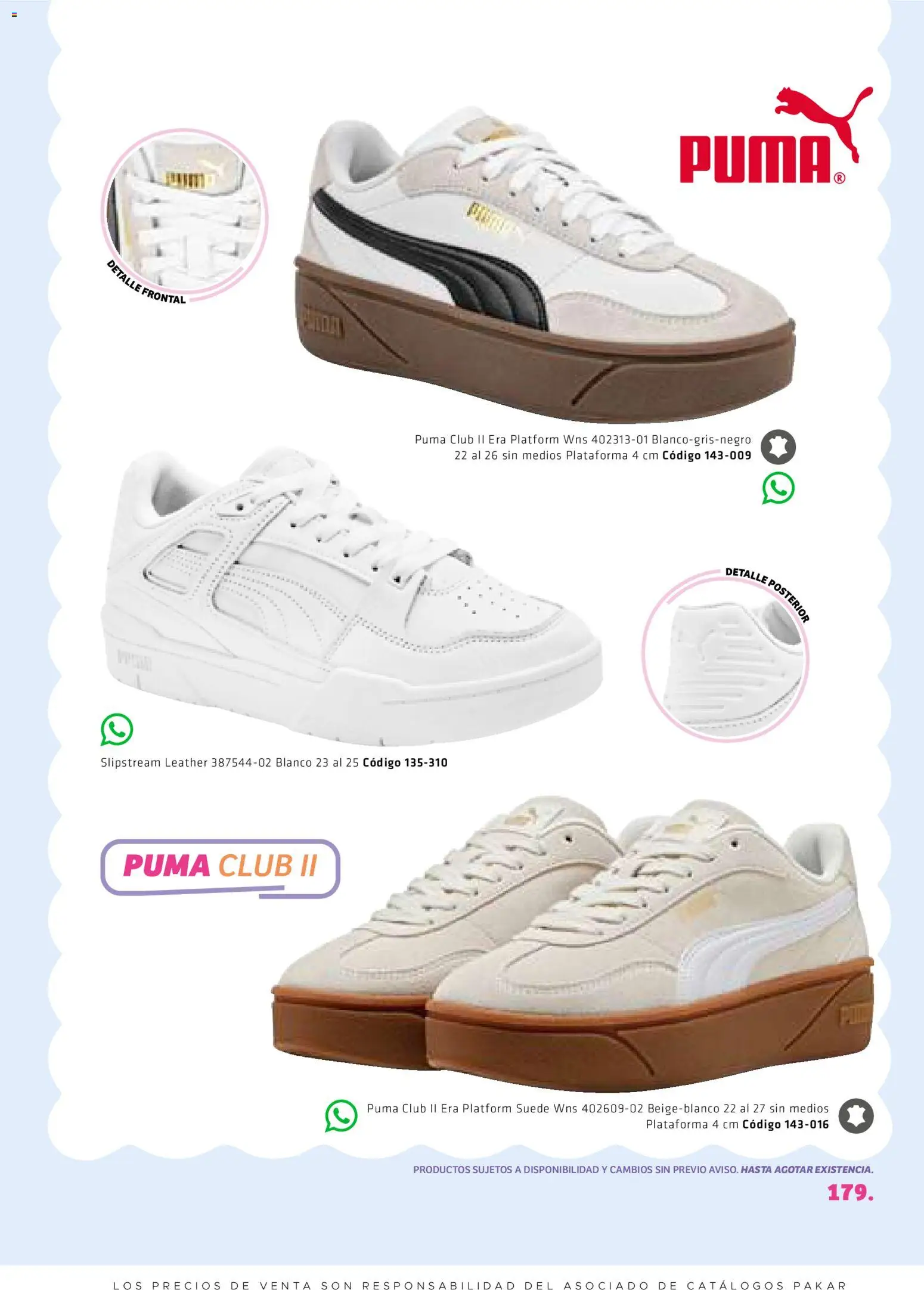 Nuevas ofertas de SC Pakar válidas en toda la República Mexicana desde el 27.02.2026. ¡Encuentra las mejores ofertas en SC Pakar catálogo Premium Women! | Página: 179