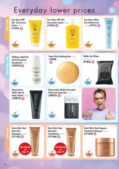 Preview of Nutrimetics Catalogue Party season treats - valid from 26.11.2025 | Page: 26 | Products: Shampoo, Conditioner, Lotion, Antiperspirant