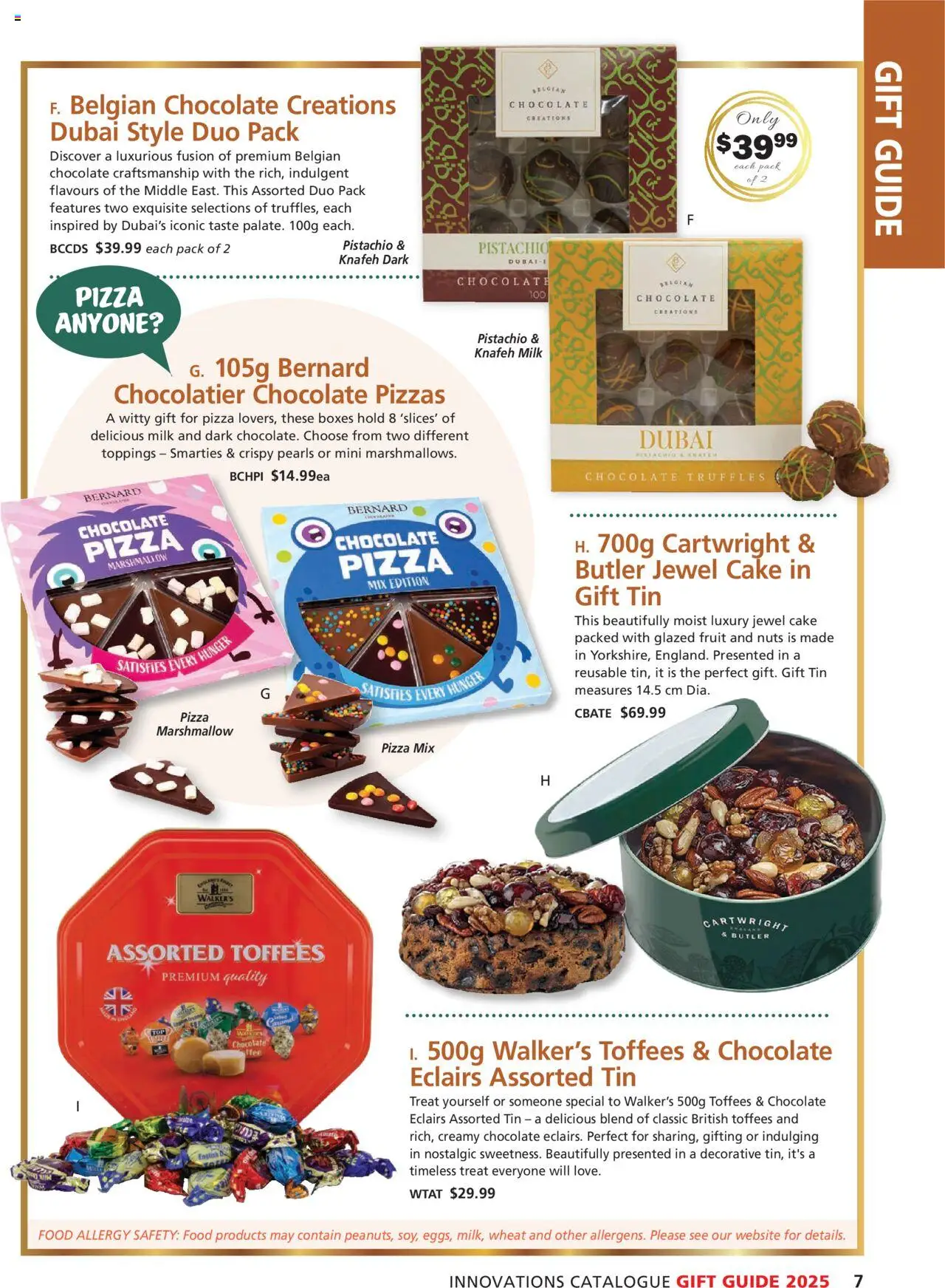 Innovations catalogue - valid from 22.10.2025 | Page: 7 | Products: Milk, Chocolate, Wheat, Allergy