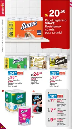 Catálogo Plaza Vea válido desde 16.07.2025 | Página: 24 | Productos: Toalla
