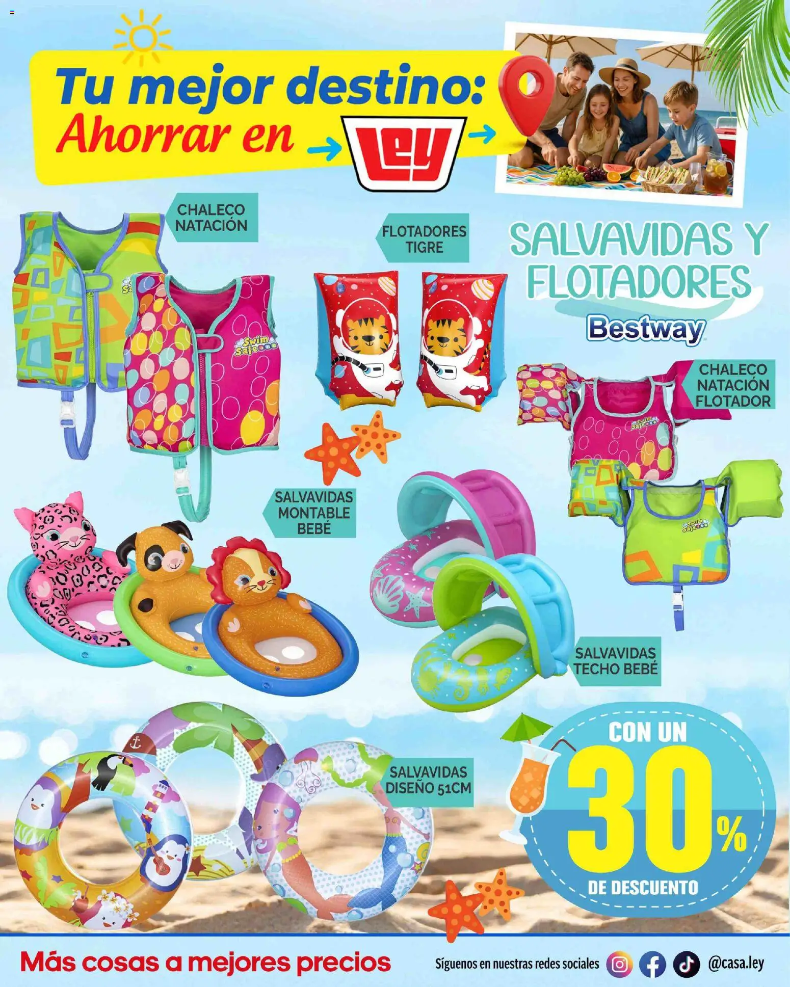 Nuevas ofertas de Casa Ley válidas en toda la República Mexicana desde el 20.03.2026. ¡Encuentra las mejores ofertas en Casa Ley folleto Tu mejor destino ! | Página: 10 | Productos: Chaleco