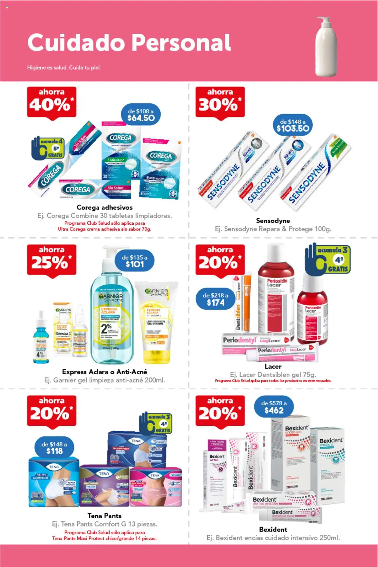 Nuevas ofertas de Farmacia San Pablo válidas en toda la República Mexicana desde el 19.10.2025. ¡Encuentra las mejores ofertas en Farmacia San Pablo catálogo! | Página: 10 | Productos: Crema, Limpiador, Limpiador facial, Pants