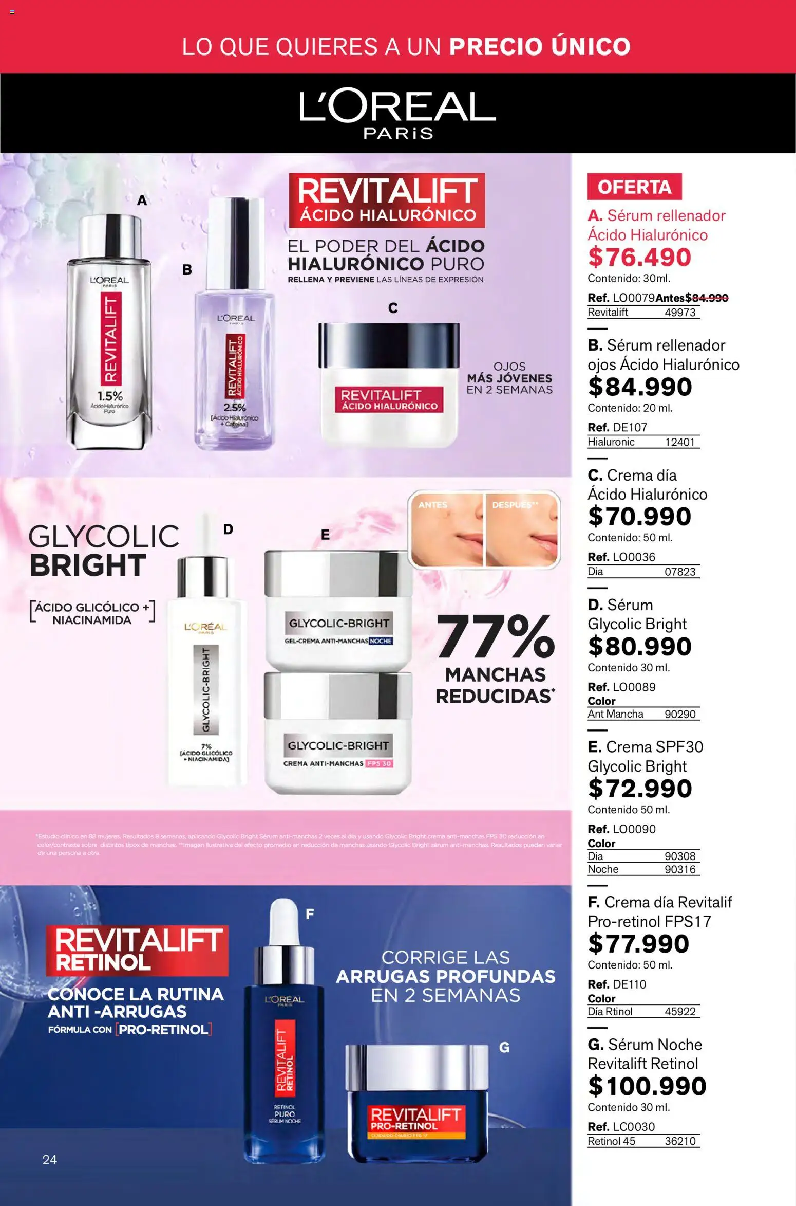 Leonisa revista - valida desde el 02.01.2026 | Página: 24 | Productos: Crema, Serum, Sobre