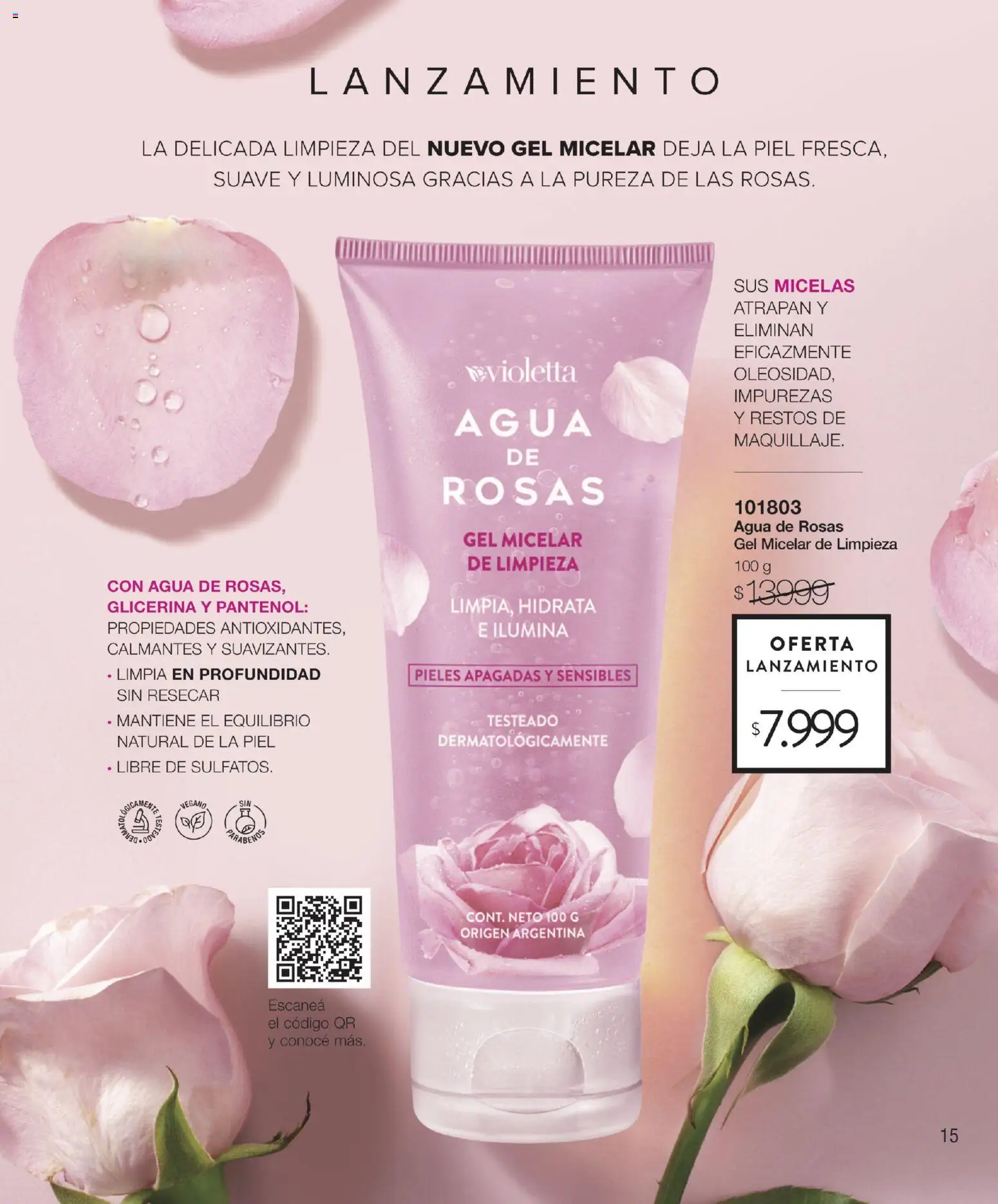 Violetta - Violetta Cosméticos │ válido desde el 18.03.2026 | Página: 15 | Productos: Agua