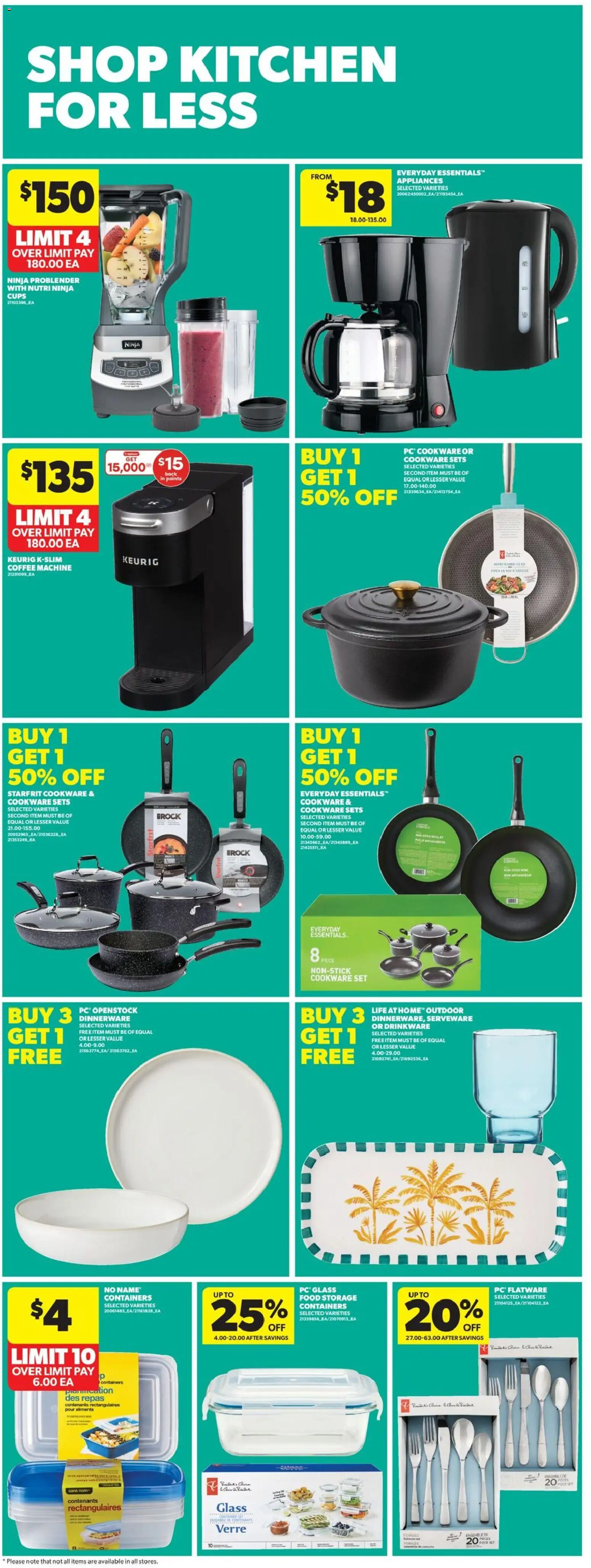 Real Canadian Superstore flyer valid from 09.04.2026 | Page: 32 | Products: PC, Coffee