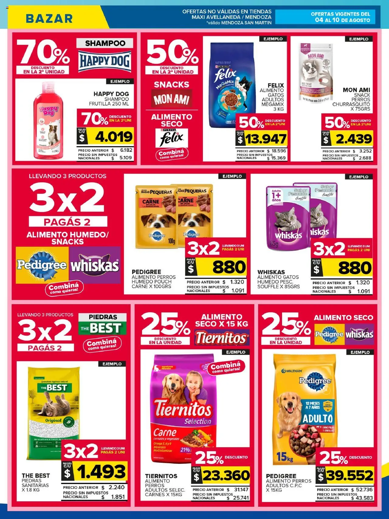 Carrefour Maxi catálogo - Chubut │ válido desde el 04.08.2025 | Página: 22 | Productos: Pollo, Pescado, Shampoo, Cereales