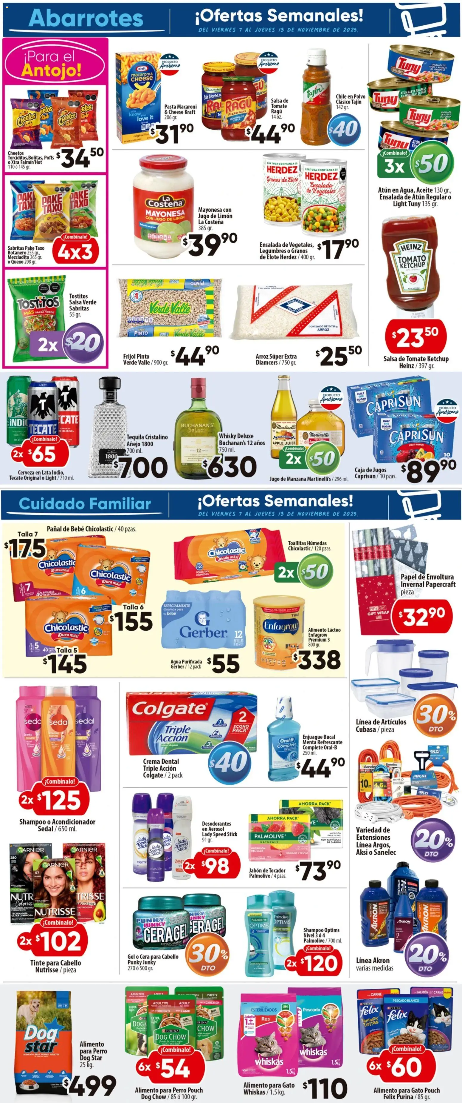 Nuevas ofertas de Calimax válidas en toda la República Mexicana desde el 07.11.2025. ¡Encuentra las mejores ofertas en Calimax folleto Tecate! | Página: 3 | Productos: Agua, Toallitas húmedas, Salsa de tomate, Jabón