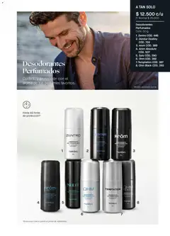 Yanbal - Catálogo C 1/2026  -  Vista previa de la revista de la tienda Yanbal valido desde el 03.01.2026 | Página: 125 | Productos: Sobre, Desodorante, Antitranspirante