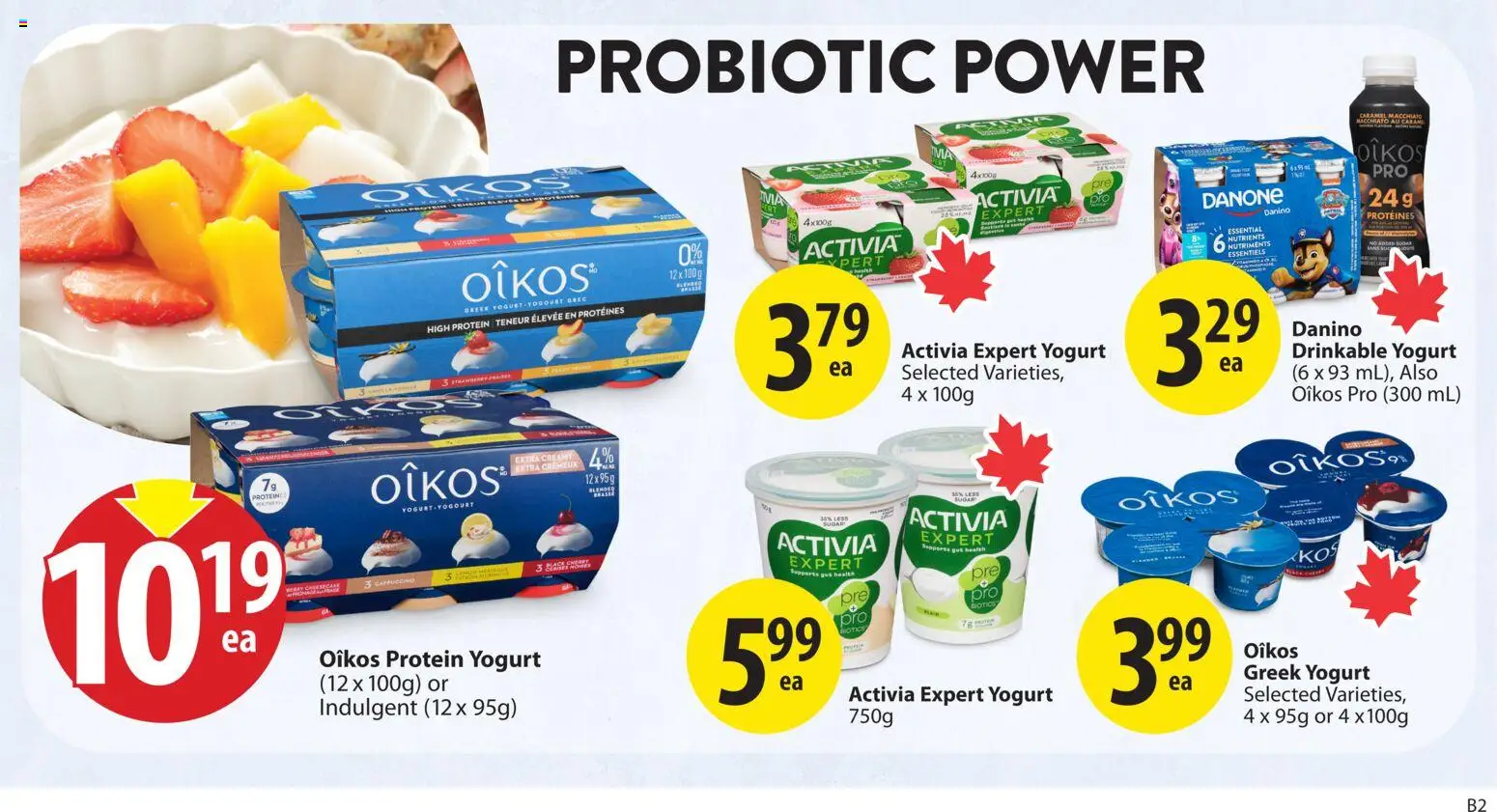 Save on foods flyer valid from 23.04.2026 | Page: 18 | Products: Yogurt