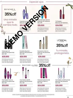 Vista previa Pigmento catálogo válido desde el 07.04.2026 | Página: 9 | Productos: Máscara, Mascara de pestañas